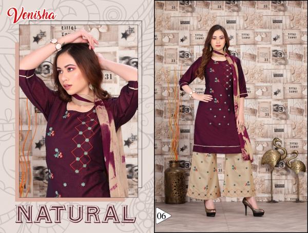 Venisha Humasafar Designer Rayon Readymade Salwar